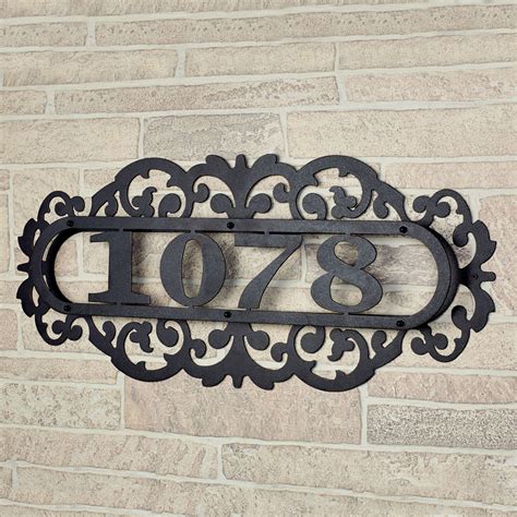 metal house number plaques|house number plaques b&q.